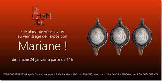 Galerie LE CHANTIER - 11190 CASSAIGNES Galerie LE CHANTIER - 11190 CASSAIGNES