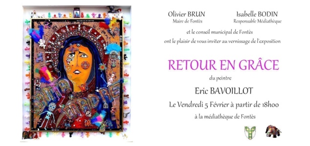 Médiathèque de Fontès expose Eric Bavoillot Médiathèque de Fontès expose Eric Bavoillot