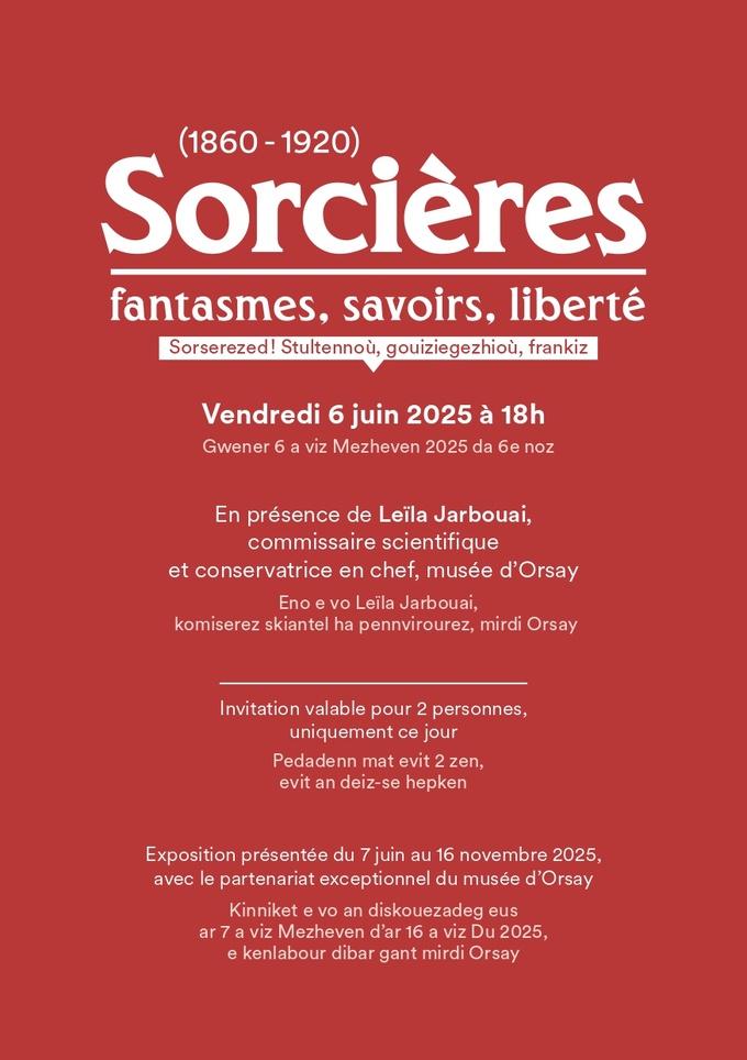 Exposition "Sorcières" - Musée de Pont-Aven