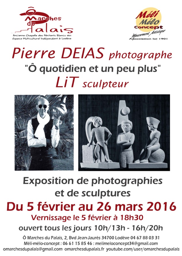 Pierre DEIAS - expose à Lodève Pierre DEIAS - expose à Lodève