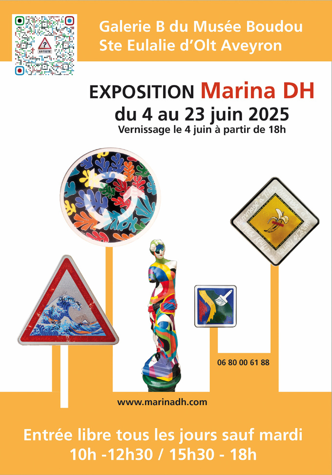 Collaboration virtuelle artistique avec Marina DH - Aveyron