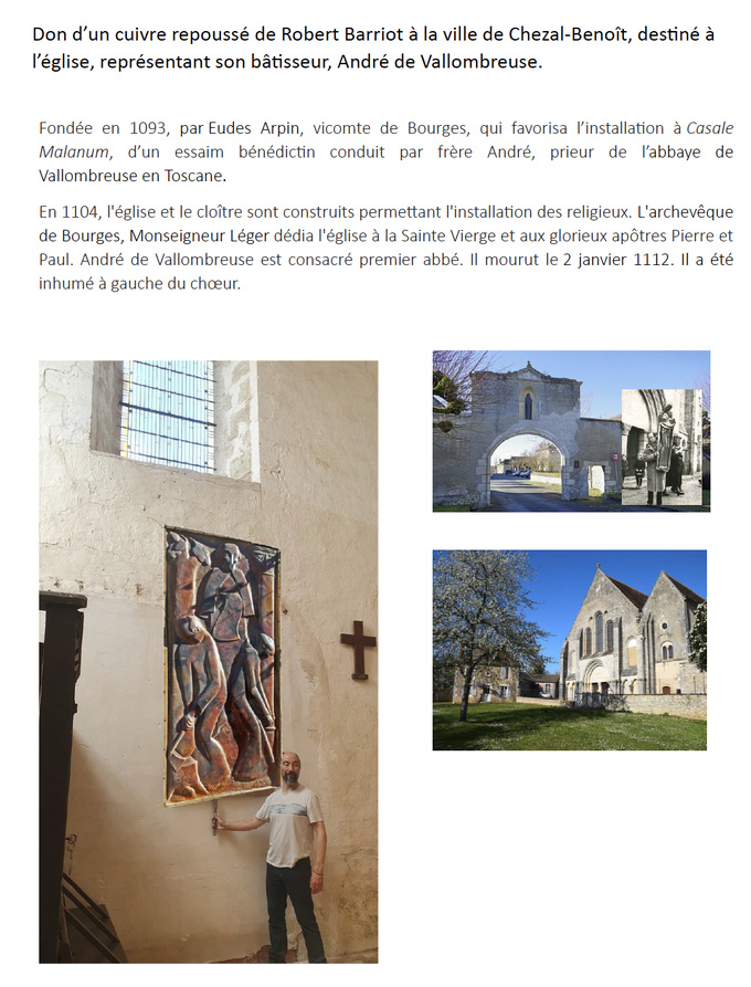 PATRIMOINE BARRIOT - Robert Barrio- Peintre, émailleur, sculpteur – 1898/1970 PATRIMOINE BARRIOT - Robert Barrio- Peintre, émailleur, sculpteur – 1898/1970