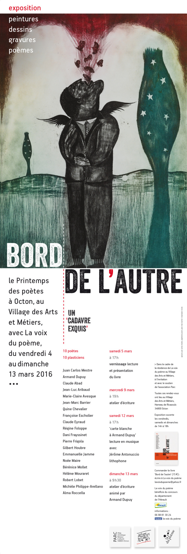 " Le Printemps des Poètes " au Village des Arts et Métiers à Octon " Le Printemps des Poètes " au Village des Arts et Métiers à Octon