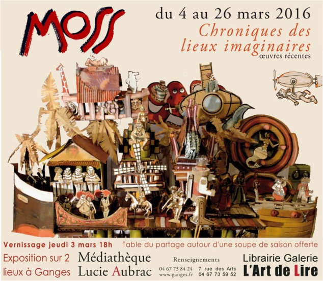 Moss expose à GANGES Moss expose à GANGES