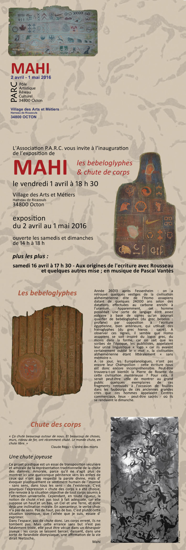 MAHI expose au Village des Arts et Métiers à OCTON MAHI expose au Village des Arts et Métiers à OCTON