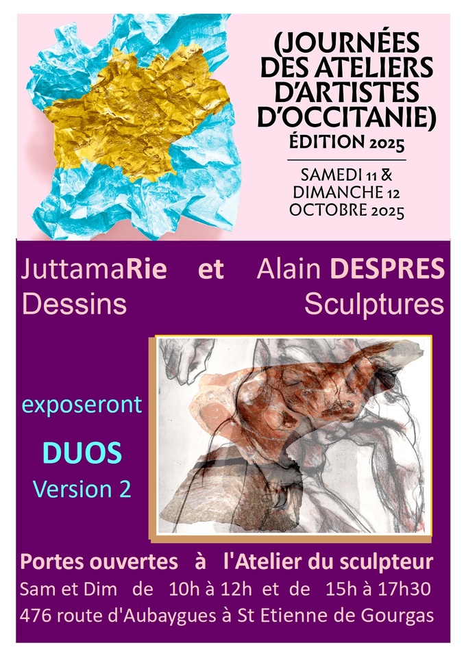 Journées portes ouverts des Ateliers d'Artistes d'Occitanie