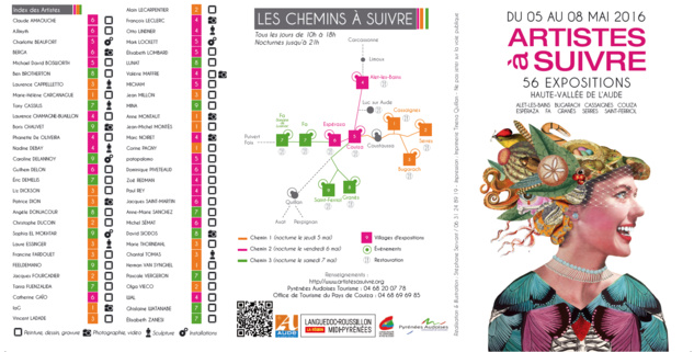 ARTISTES À SUIVRE 2016 - Haute Vallée de l'Aude ARTISTES À SUIVRE 2016 - Haute Vallée de l'Aude