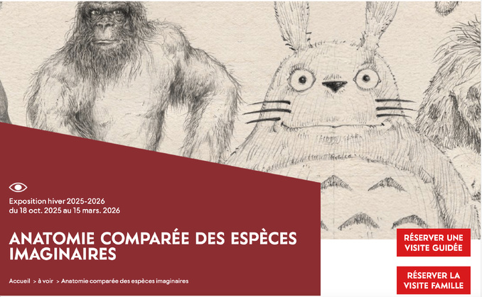 Exposition - Anatomie comparée des espèces imaginaires - Musée de Lodève