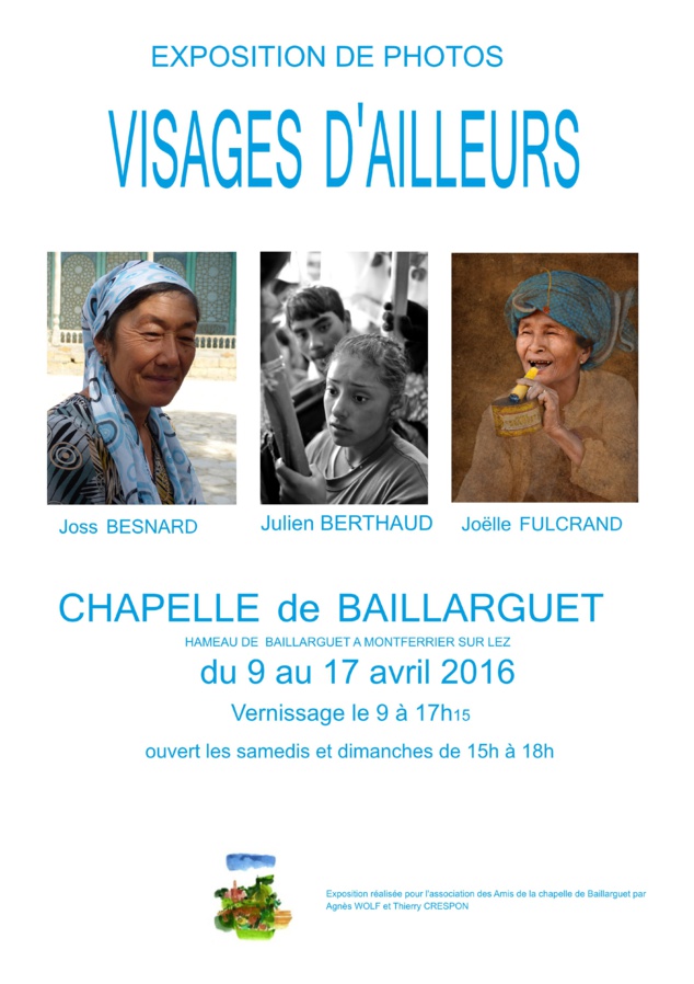 Exposition à la Chapelle de BAILLARGUET - Montferrier-sur-Lez Exposition à la Chapelle de BAILLARGUET - Montferrier-sur-Lez