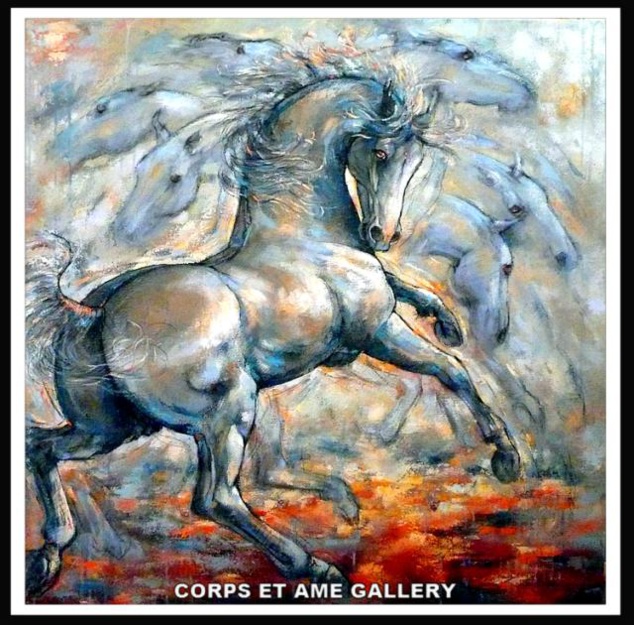 Exposition solo des oeuvres de JEANNE SAINT CHERON à Nîmes Exposition solo des oeuvres de JEANNE SAINT CHERON à Nîmes