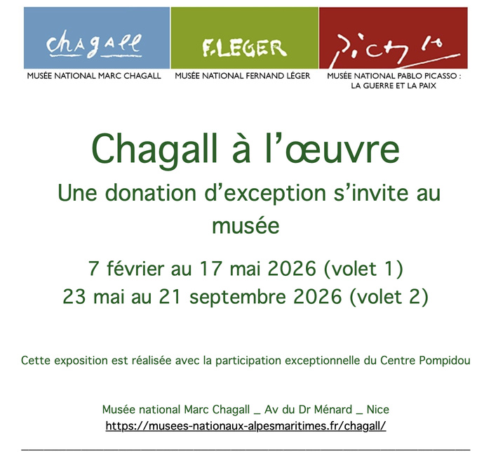 Chagall à l’œuvre - Nice Chagall à l’œuvre - Nice