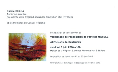 NATELL expose à Béziers NATELL expose à Béziers