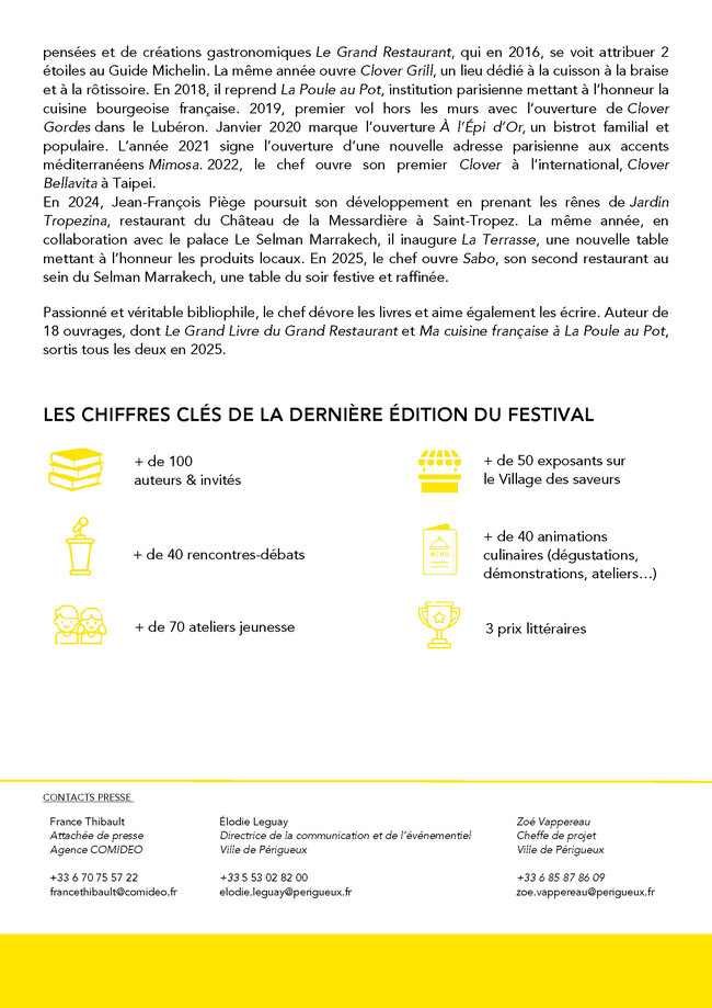 Festival du livre gourmand 2026