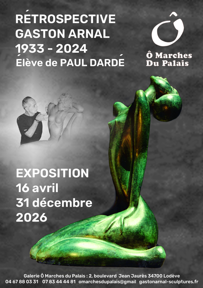 Rétrospective Gaston ARNAL - Ô marches du Palais - Lodève