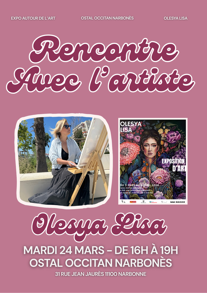 Artiste Montpelliéraine Olesya Lisa - Narbonne