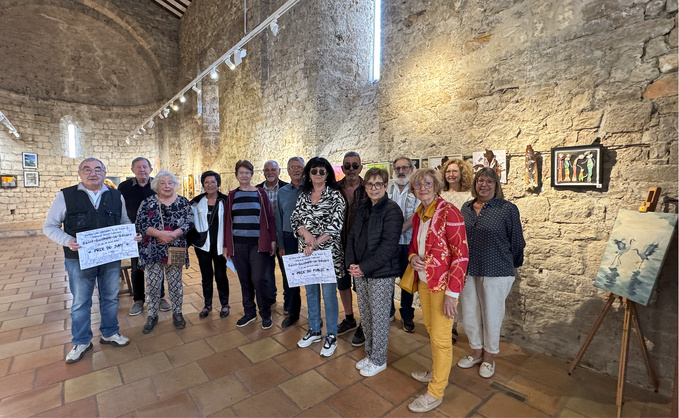 Exposition collective Culture Plurielles - Saint-Guilhem-le-Désert Exposition collective Culture Plurielles - Saint-Guilhem-le-Désert