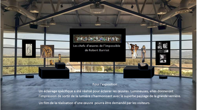 Exposition des chefs-d'oeuvres émaillés de Rober BARRIOT - Pianottoli-Caldarello Exposition des chefs-d'oeuvres émaillés de Rober BARRIOT - Pianottoli-Caldarello