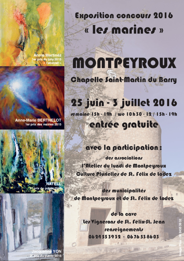 Exposition concours "Les marines" -Montpeyroux