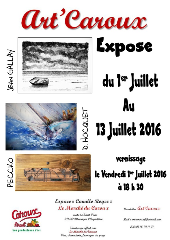 Peccko , Jean GALLAY et Danielle Hocquet exposent Peccko , Jean GALLAY et Danielle Hocquet exposent