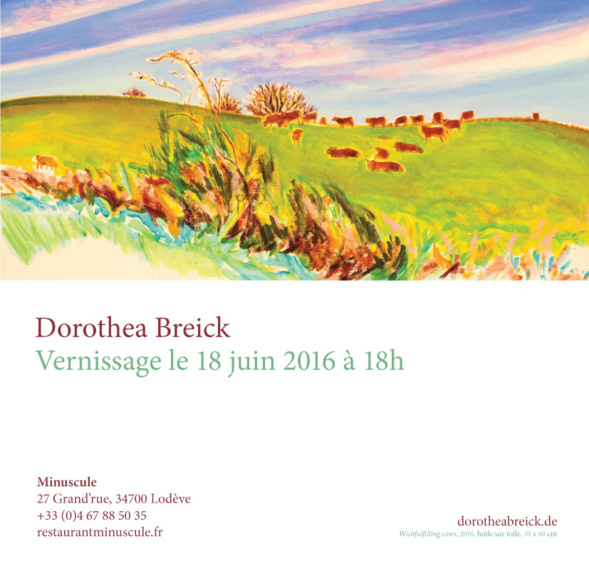 Exposition à Lodève au Restaurant Minuscule, Exposition à Lodève au Restaurant Minuscule,