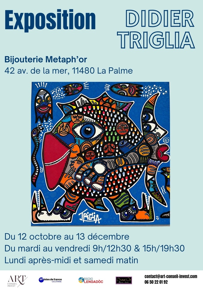 Exposition Didier TRILIA - La Pamle 11480