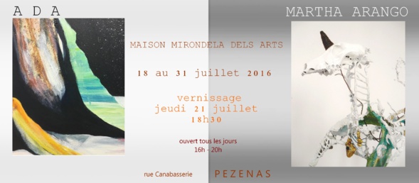 Martha Arango expose à Pézenas Martha Arango expose à Pézenas