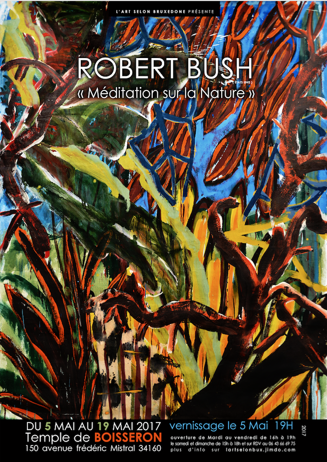 Exposition de Robert Bush au temple de Boisseron