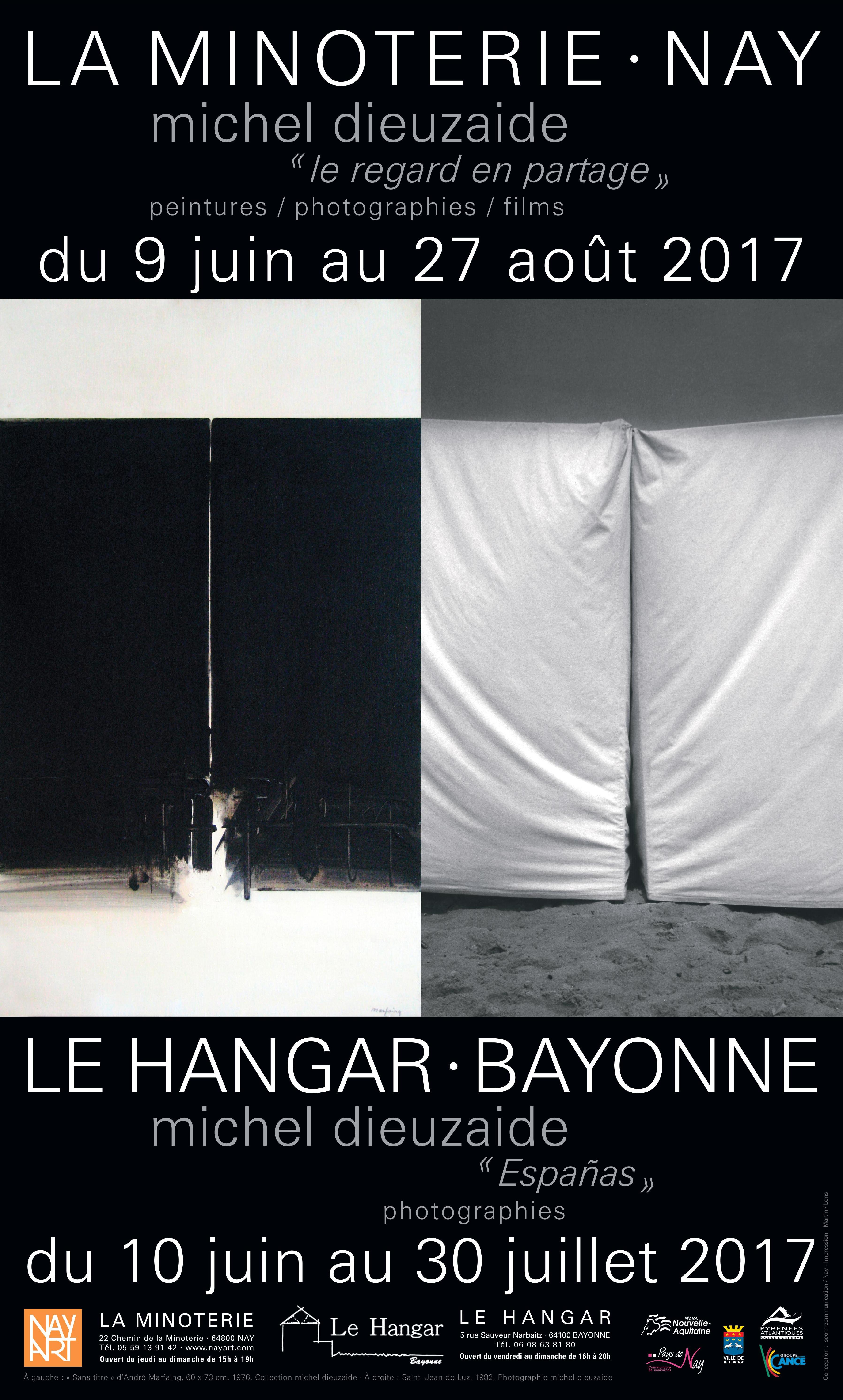 PHOTOGRAPHIES  de Michel DIEUZAIDE à la MINOTERIE à NAY et à BAYONNE