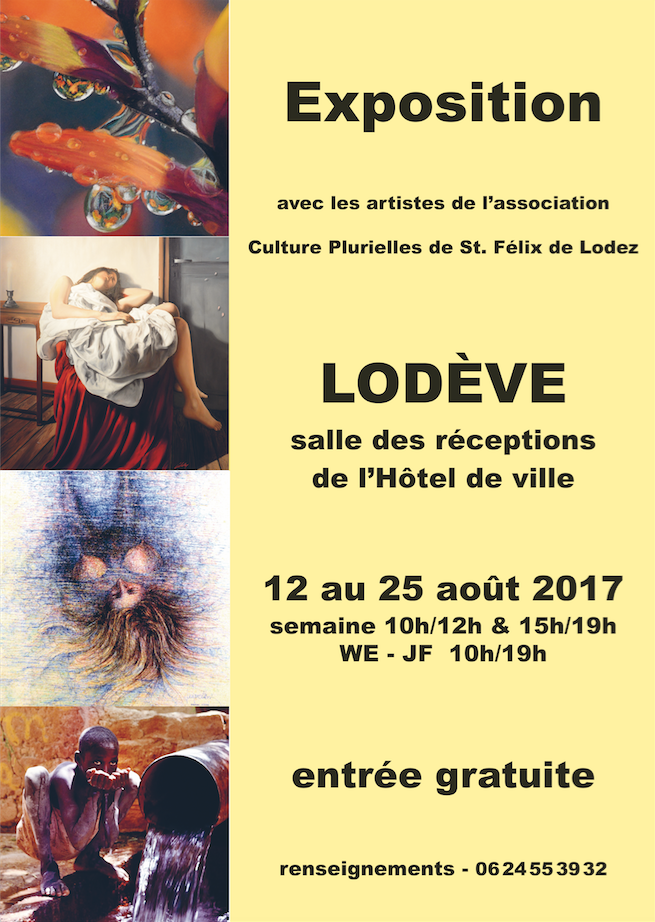 Exposition Culture Plurielles - Lodève Exposition Culture Plurielles - Lodève