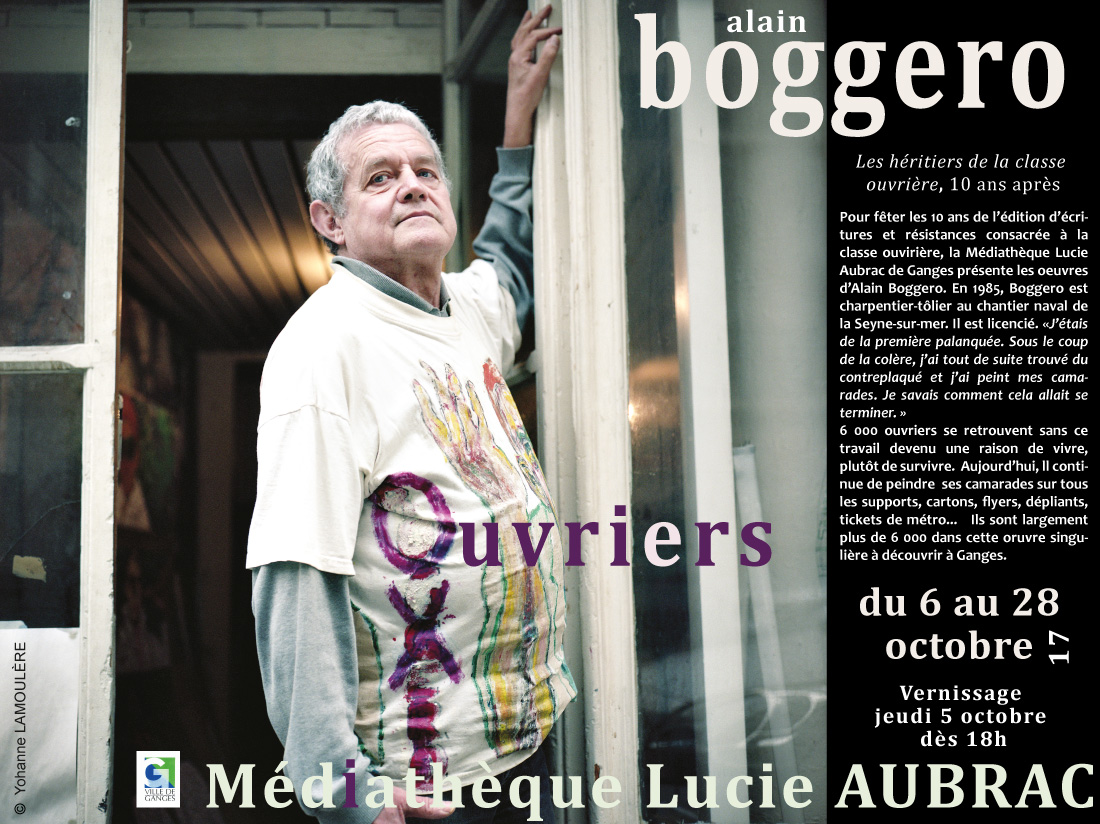 Exposition  de Alain Boggero à Ganges