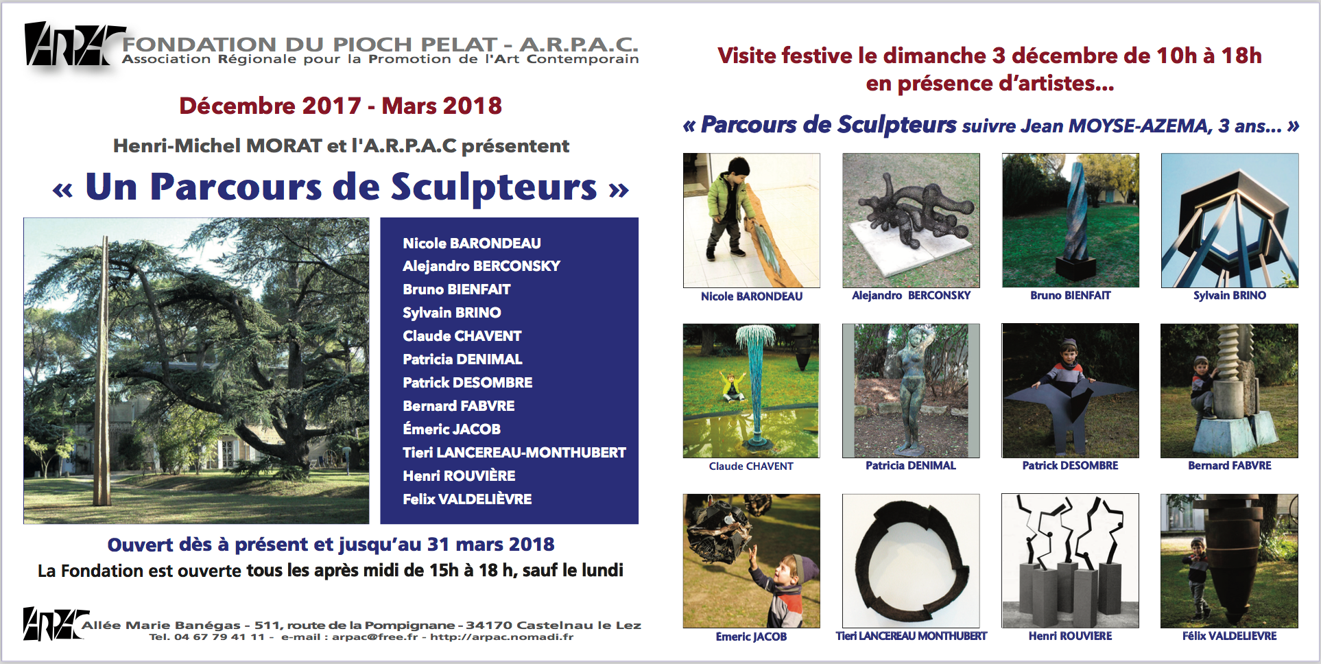 ARPAC - Exposition Hiver 2017-2018