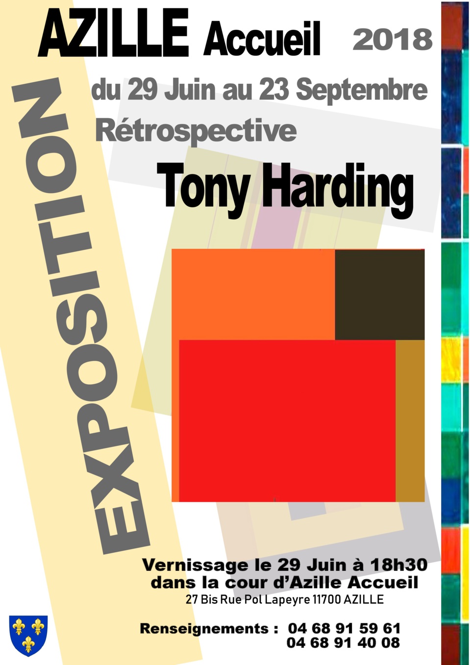 RETROSPECTIVE TONY HARDING - Azille Accueil