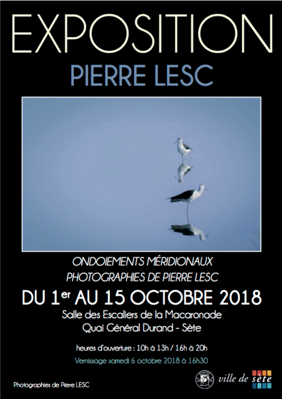 Exposition Pierre Lesc - Sète