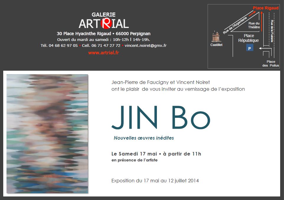 JIN Bo expose à Perpignan