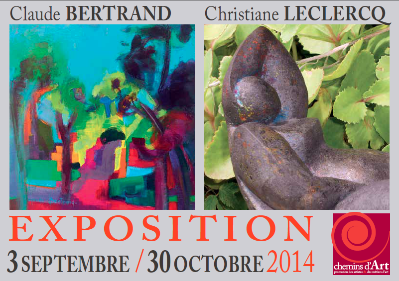 Claude Bertrand & Christiane Leclercq exposent à Alès