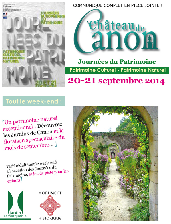 Le château de Canon en Normandie