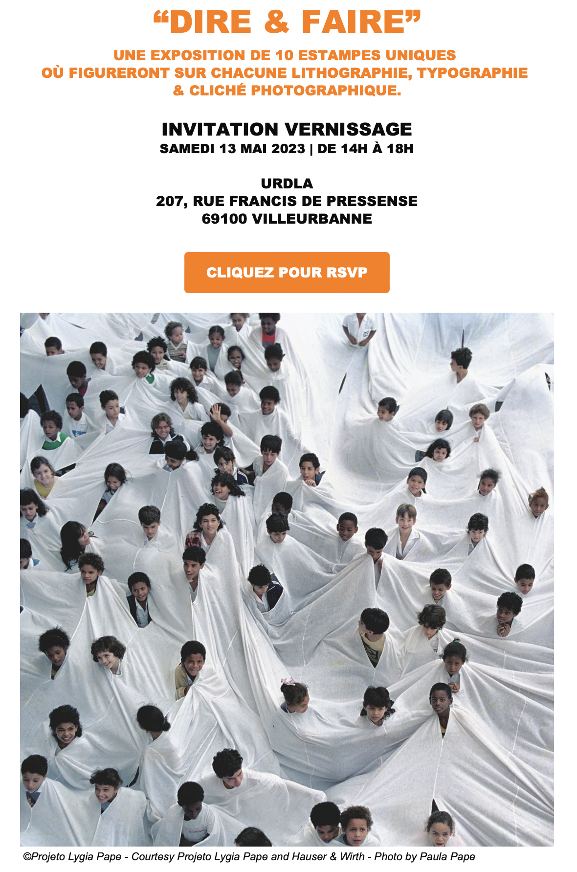 URDLA -  EXPOSITION "DIRE & FAIRE" - Villeurbanne