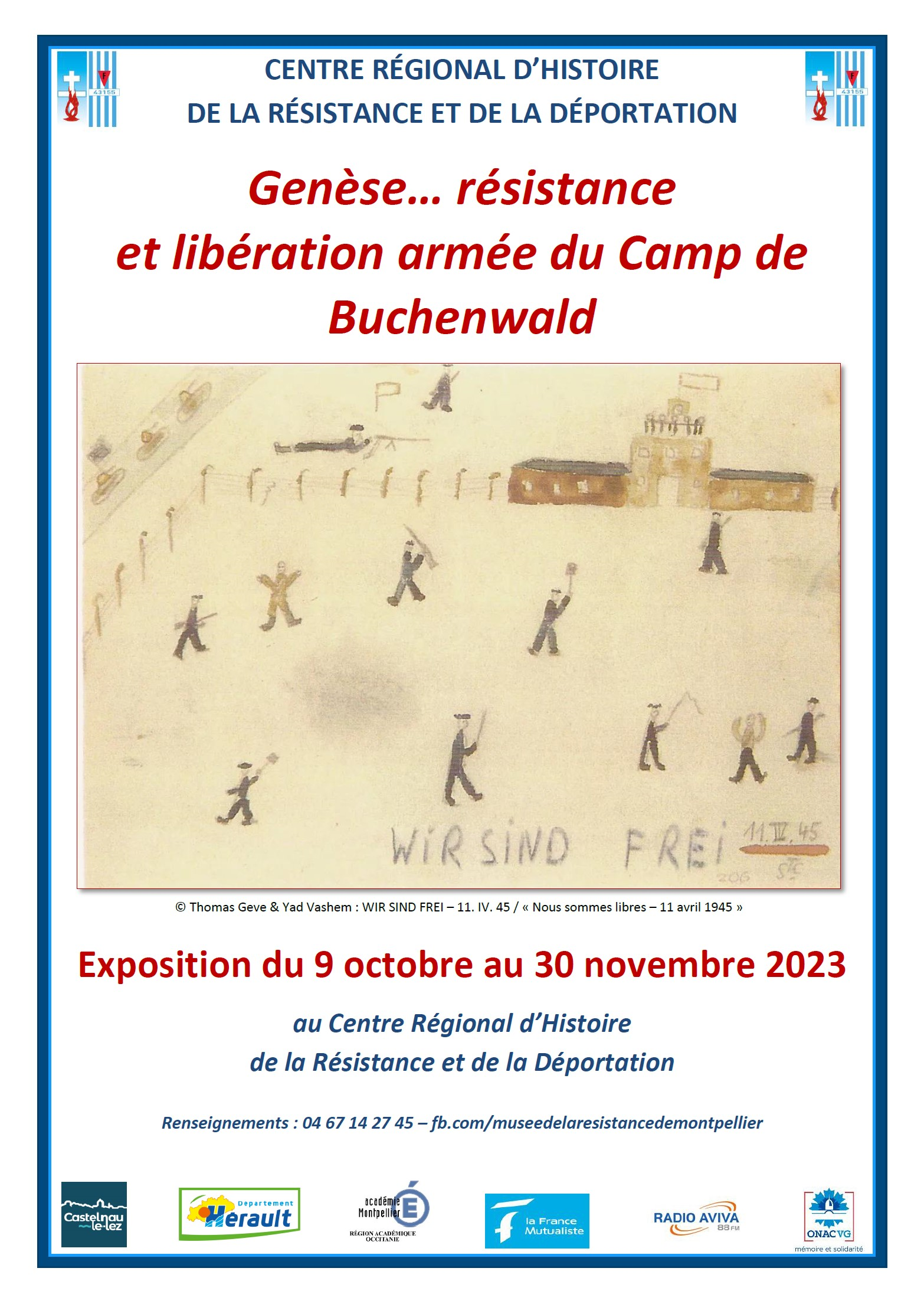 Exposition sur Buchenwald - CRHRD - Castelnau le Lez