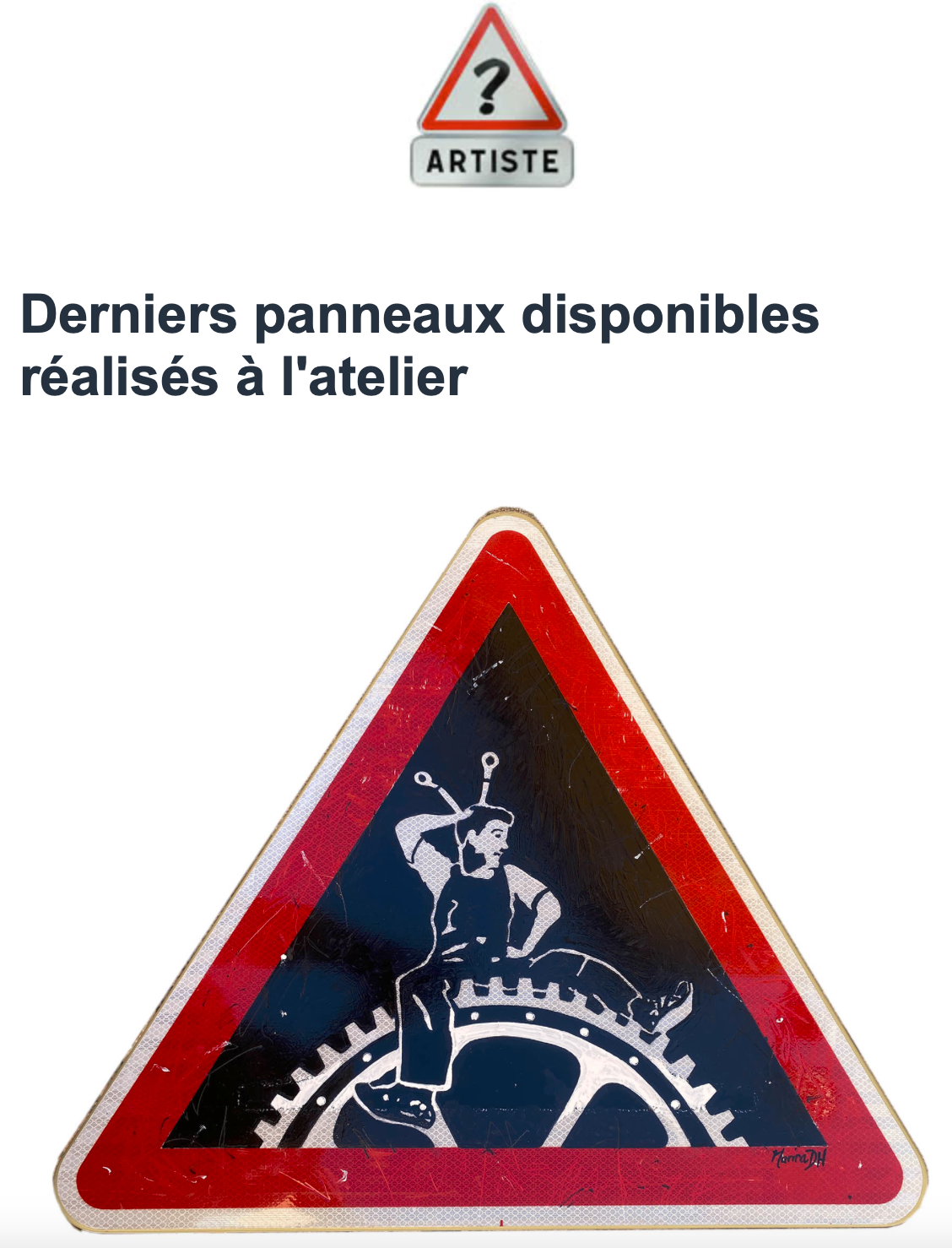 Panneaux de signalisation détournés