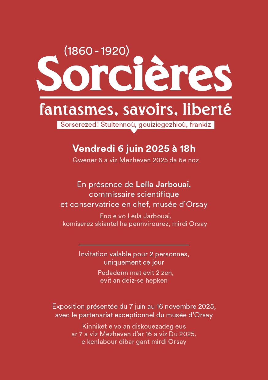 Exposition "Sorcières" - Musée de Pont-Aven