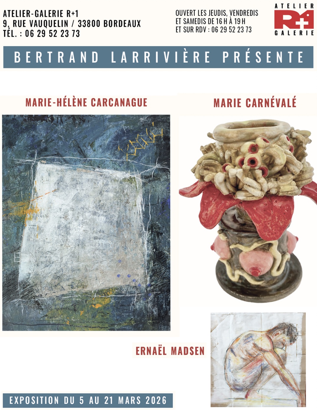 Atelier Galerie R+1 - Bordeaux