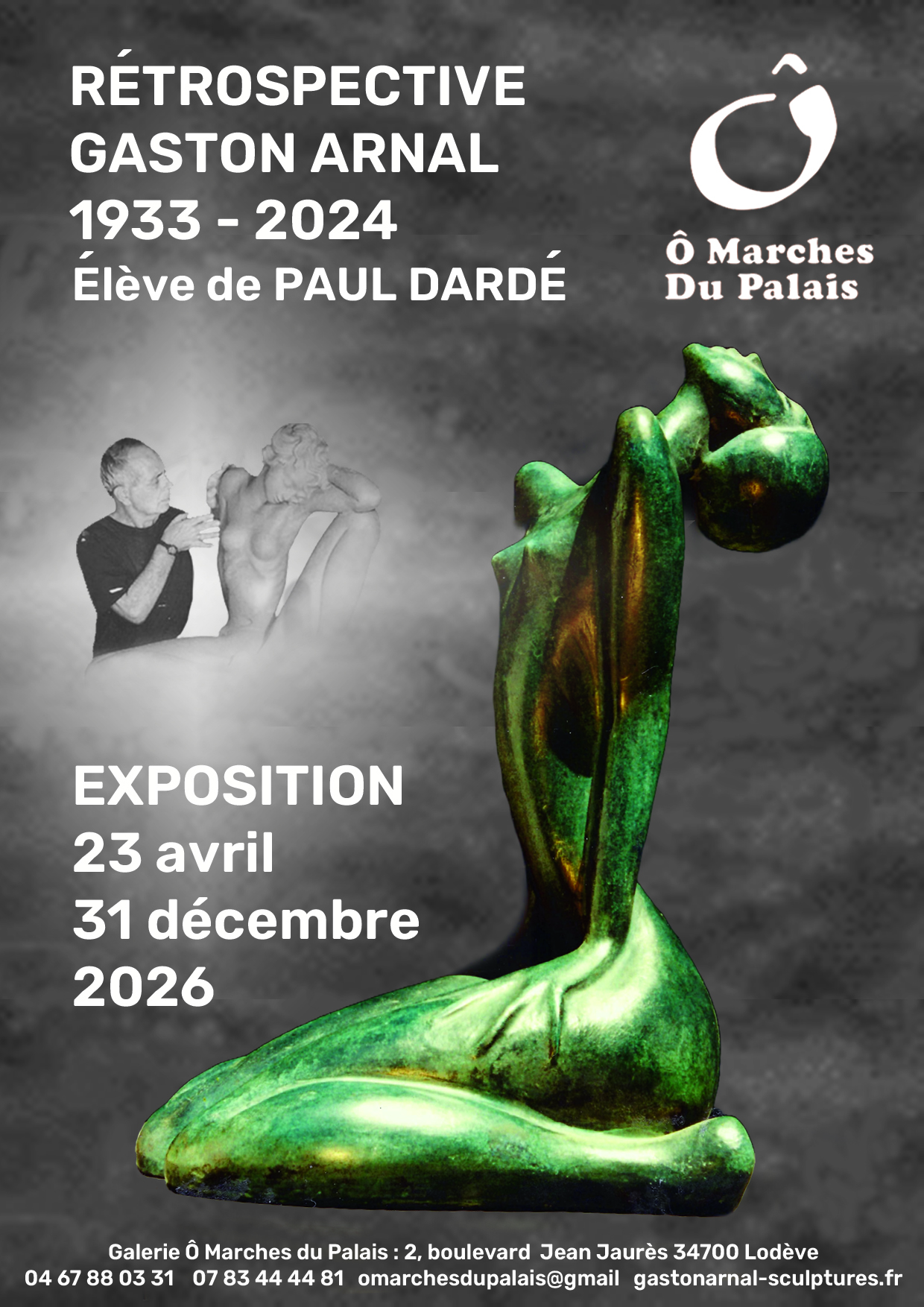 Ô Marches du Palais exposition - Lodève