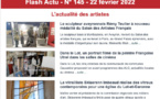Artistes Occitanie Flash Actu -  N° 145 - 22 février 2022