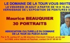 Maurice Beauquier expose au Domaine de La Tour