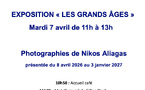 Musée de l'Homme, exposition "Grands âges" mardi 7 avril - photographies de Nikos Aliagas
