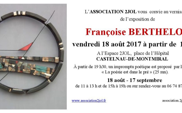 Exposition de Françoise Berthelot - Castelnau-de-Montmiral