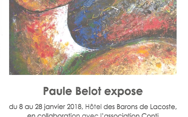 Exposition de peinture de Paule Belot - Pézenas