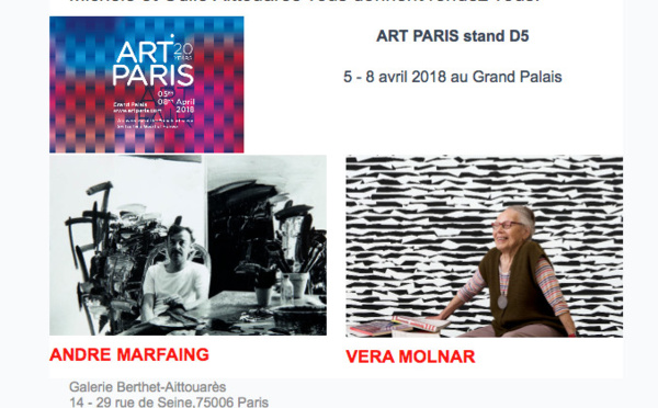 ART PARIS 2018 - STAND D5
