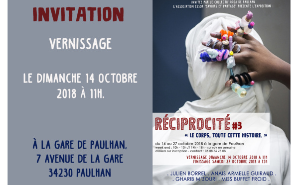 expo "ART EN GARE " -  PAULHAN