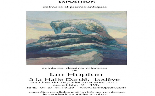 Ian Hopton expose "Dolmens et pierres antiques"